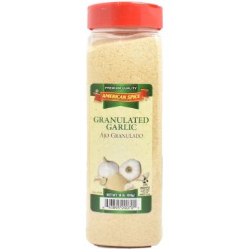 American Spice Granulated Garlic Ajo Granulado 180z (510g)