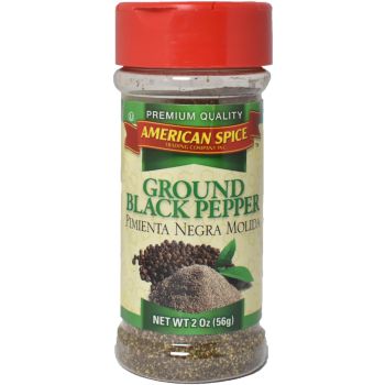 American Spice Black Pepper Ground 2oz (56g)