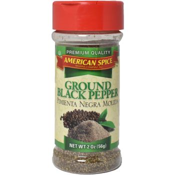 American Spice Black Pepper Ground 2oz (56g) DATUM