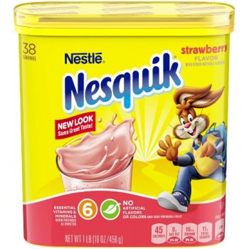 Nesquik Strawberry Powder Drink Mix 9.38oz (266g)