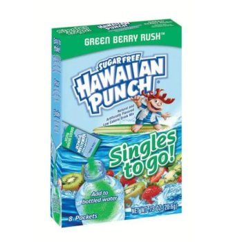 Hawaiian Punch Singles to go Green Berry Rush 0.73oz (20.6g)