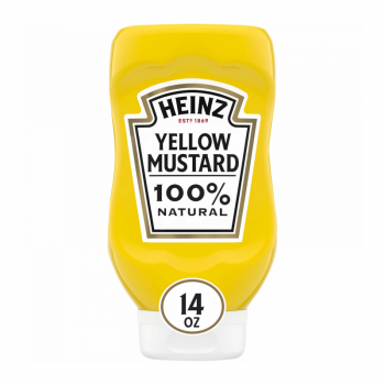 Heinz Yellow Mustard 14oz 396g 