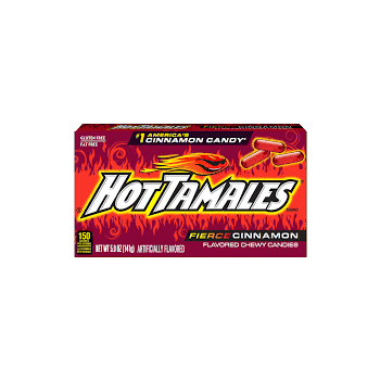 Hot Tamales Fierce Cinnamon Theatre Box 5oz (141g)