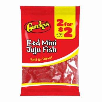 Gurley's Red Mini Juju Fish 2.25oz 64g 