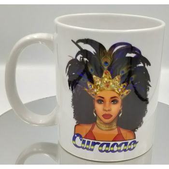 Curacao Mug Black Queen Design