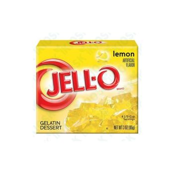 Jello Gelatin Lemon Powder 3oz (85g)
