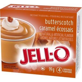Jell-O Instant Pudding Butterscotch 99g