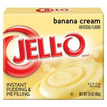 Jello Instant Pudding Banana Cream 3.4oz (96g)