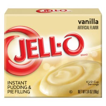 Jello Instant Pudding Vanilla 3.4oz (96g)