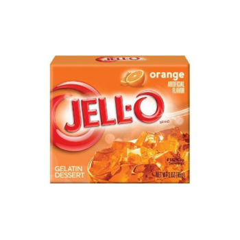 Jello Gelatin Orange Powder 3oz (85g)