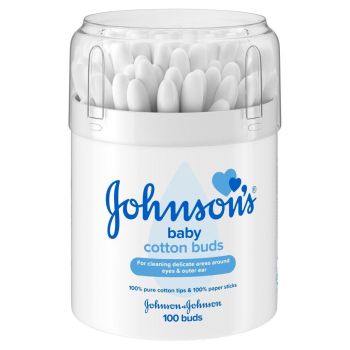 Johnsons Baby Cotton Buds - 100 Buds 