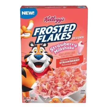 Kellogg's Frosted Flakes Strawberry Milkshake 435g