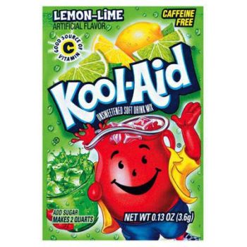 Kool-Aid Lemon/Lime Zakje 0.14oz (3.9g)