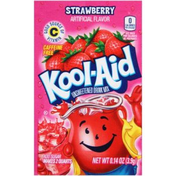 Kool-Aid Strawberry zakje 0.14oz (3.9g)