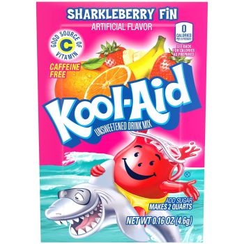 Kool-Aid Sharkleberry Fin zakje 0.16oz (4.6g)