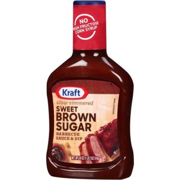 Kraft Sweet Brown Sugar Barbeque  BBQ Sauce 18oz (510g)
