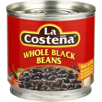 La Costena Whole Black Beans 14.1oz (400g)