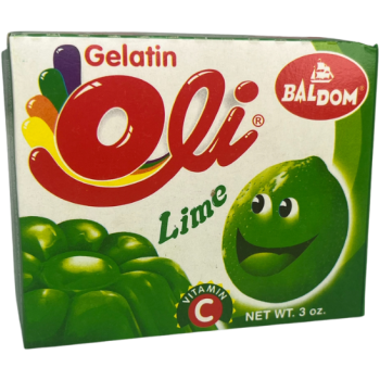 Baldom Oli Gelatin Lime 85g