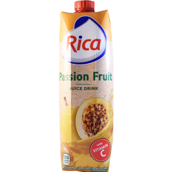 Rica Passion Fruit Juice Drink 33.8oz (1Liter)