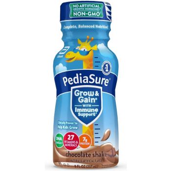 PediaSure Grow & Gain with Immune Support Chocolate Shake 8oz (237ml)