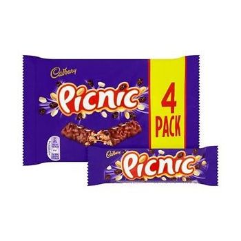 Cadbury Picnic 4 pack 128gr 
