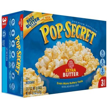 Pop Secret Extra Butter Popcorn 5.25oz (147g)