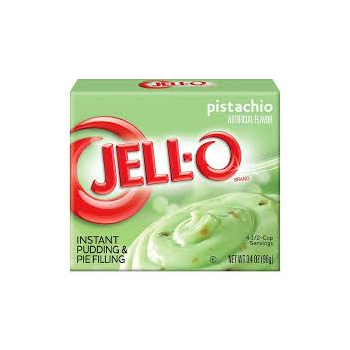 Jello Instant Pudding Pistachio 3.4oz (96g)