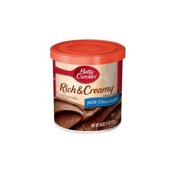 Betty Crocker Frosting Rich & Creamy Milk Chocolate 16oz (453g)