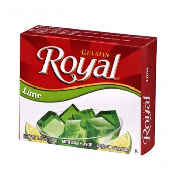 Royal Lime Gelatin 1.4oz (40g)
