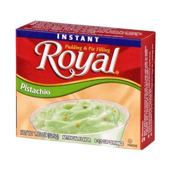Royal Pistachio Pudding Powder - doos 12 stuks 
