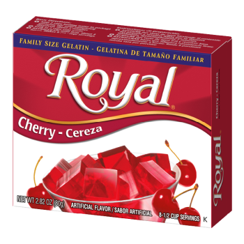 Royal Cherry Gelatin 2.82oz (80g)