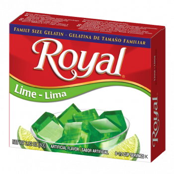 Royal Lime Gelatin 2.82oz (80g)