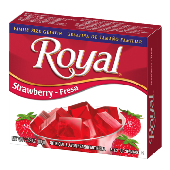 Royal Strawberry Gelatin 2.82oz (80g)