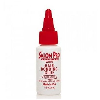 Salon Pro Hair Bonding Glue white 1oz (30ml)