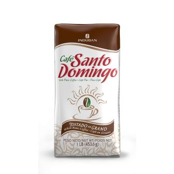 Santo Domingo Beans Tostado en Grano 1 LB (453.6 gr)
