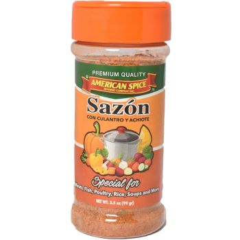 American Spice Sazon with Culantro & Achiote 3.5oz (99g)