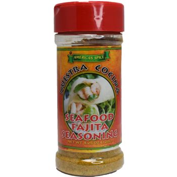 American Spice Fajita Seafood Seasoning 4.25oz (120g) DATUM