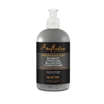 Shea Moisture African Black Bamboo Charcoal Balancing Conditioner 13oz (384ml)