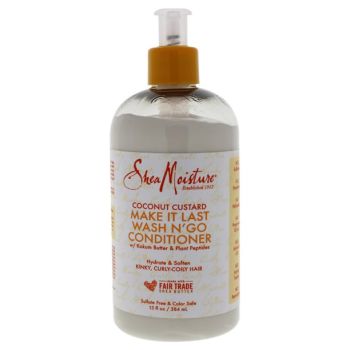 Shea Moisture Coconut Custard Make It Last Wash N' Go Conditioner 13oz (384ml)