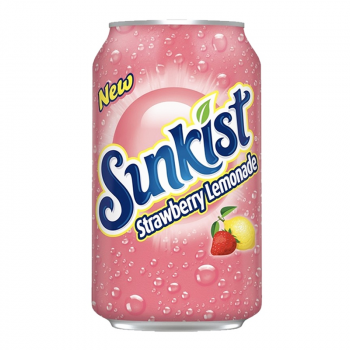 Sunkist Strawberry Lemonade 355ml