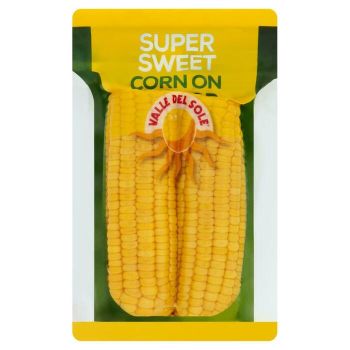 Valle del sole twin corn on the cub (450g)