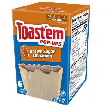 Toast'em Pop-Ups Frosted Brown Sugar Cinnamon 288gr