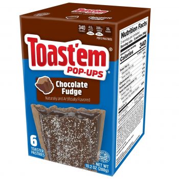 Toast'em Pop-Ups Frosted Chocolate Fudge 288gr