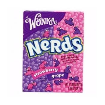 Wonka Nerds Strawberry & Grape 1.65oz (46.7g)