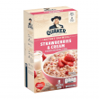 Quaker Instant Oatmeal Strawberries & Cream 8.4oz (240g)