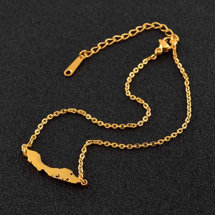 Antilliaanse Toko Jewelry Woman Necklace Gold 45cm+5cm Bestellen voor €€ 9,98 Nederland