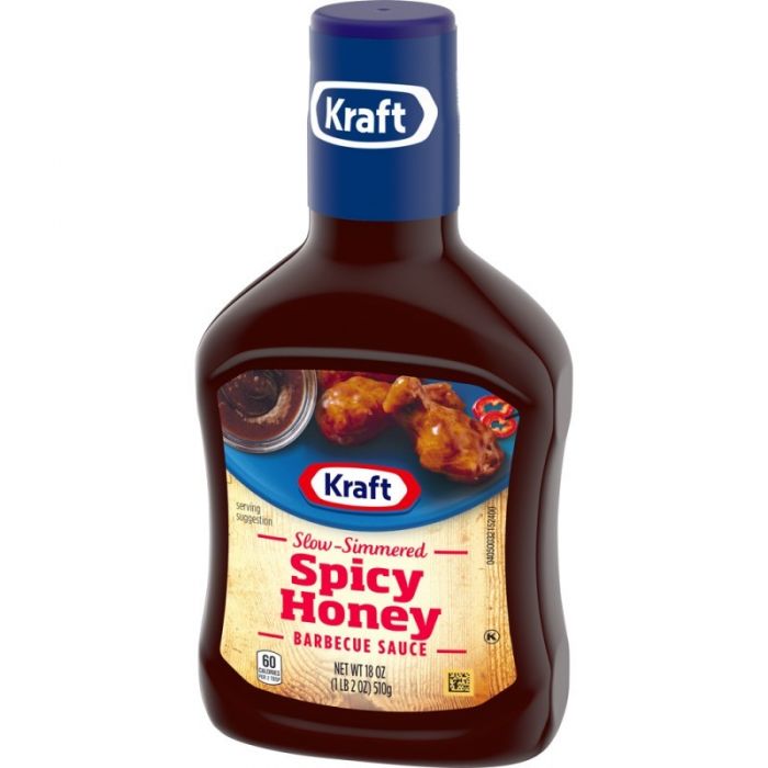 Verplaatsbaar onderdelen Onleesbaar Antilliaanse Toko Kraft Spicy Honey Barbeque BBQ Sauce 18oz (510g)  Bestellen voor €€ 4,19 in Nederland