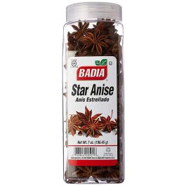 Badia Star Anise, 7 Ounce Bottle -- 6 Per Case
